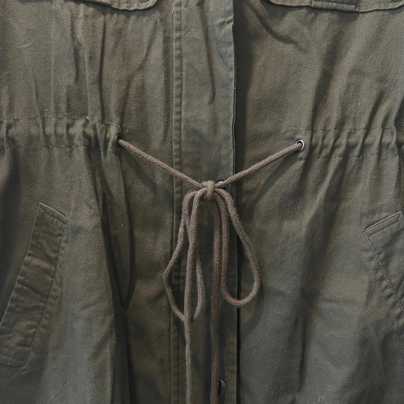 BP Utility Jacket Army Green Barn Jacket Outdoors Forest Woods Gorpcore Military - Picture 5 of 8